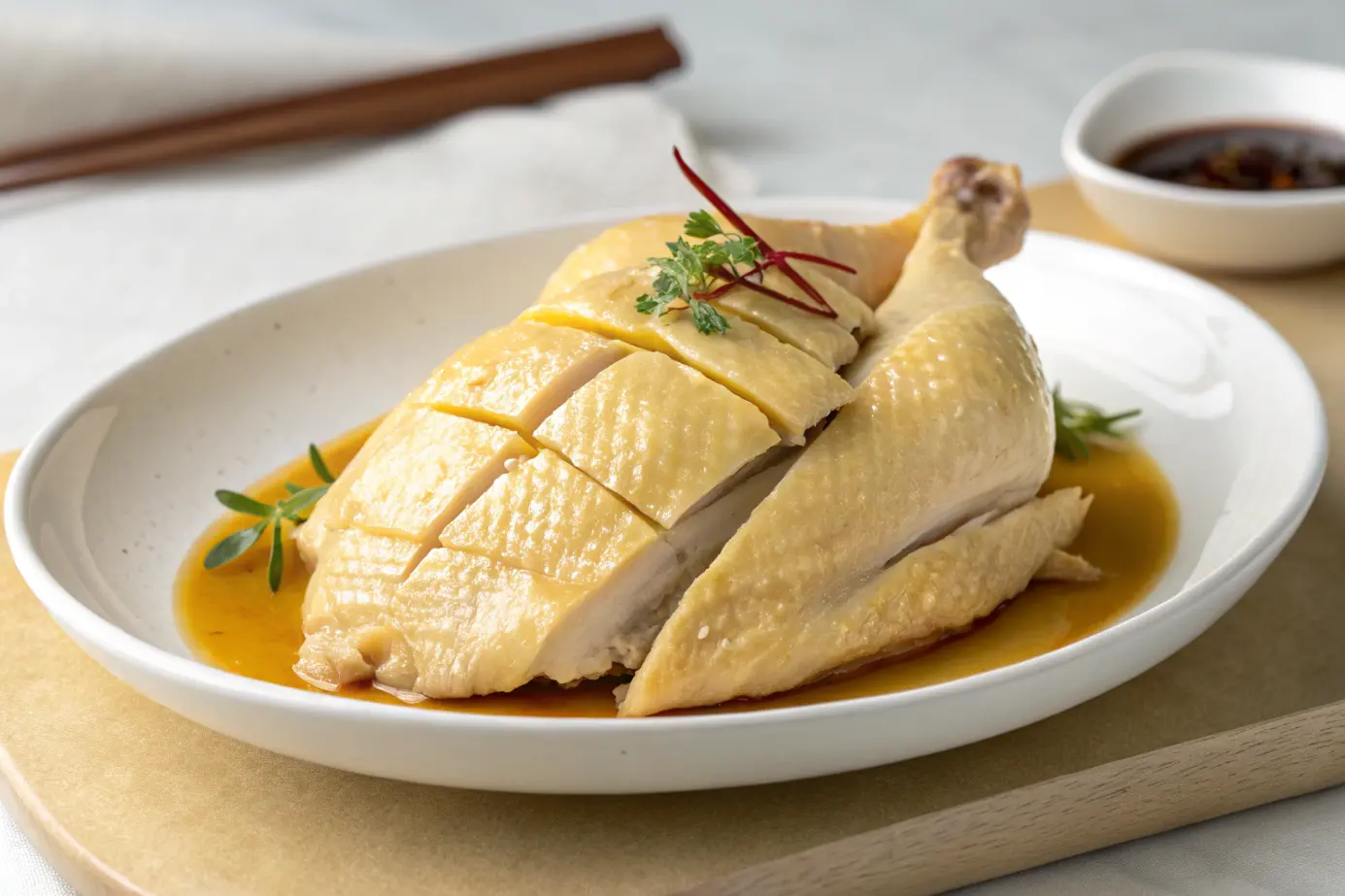 Poached breast chicken recipe for bad stomach