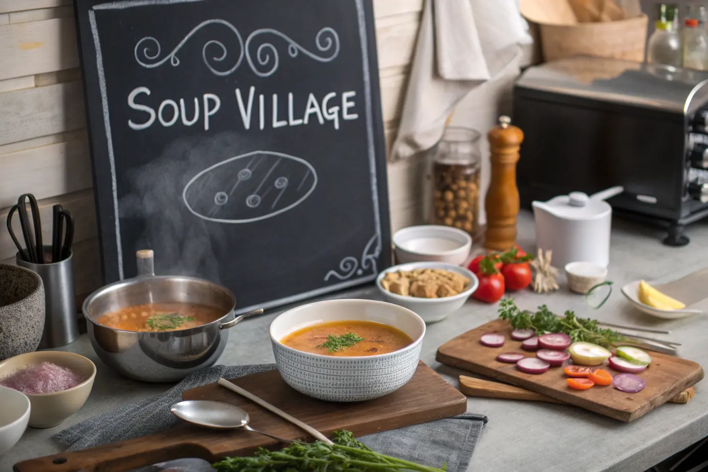 Soup Village market, a culinary paradise